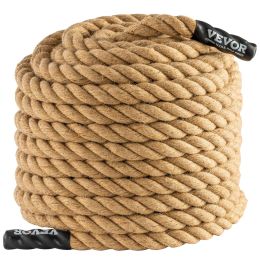 Gym Climbing Rope, 1" Diameter 100 ft Length Gym Fitness Training Rope, Gym Exercise Workout Rope for Adults
