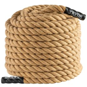 Gym Climbing Rope, 1" Diameter 100 ft Length Gym Fitness Training Rope, Gym Exercise Workout Rope for Adults