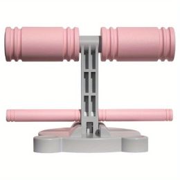 Fitness Sit-up Aids (must Use It In A Smooth Tile Floor) Fitness Equipment Yoga Crunch Aids Multi-purpose Ab Trainers (Color: Pink)